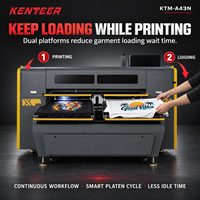 Imprimante multifonction Kenteer A3 DTF & DTG, machine d'impression commerciale pour t-shirts et textiles, imprimante jet d'encre, prix