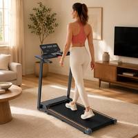 Tapis roulant électrique portable multifonction avec écran LCD pour le sport