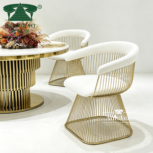 Chaise inclinable de luxe moderne d'acier inoxydable d'accoudoir pour des événements de mariage - Product Image 2