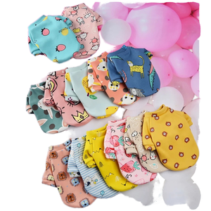 Sudadera Lujosa con Estampado Floral para Perros Pequeños, Ropa Abrigada de Invierno para Mascotas, Suéter para Chihuahua, <span class=keywords><strong>Shih</strong></span> <span class=keywords><strong>Tzu</strong></span>, Cachorros y Gatos de Verano - Product Image 2
