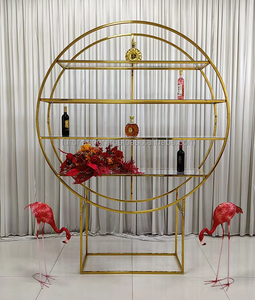 FURUN Modelo de Lujo 002 Nuevo Estante para Botellas de Vino Metálico Decorativo para Eventos - Product Image 4