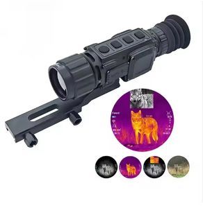 โหมดถ่ายภาพความร้อนด้วยแสงเวลากลางคืนอุปกรณ์ตรวจจับช่วงเลเซอร์ LRF 1500เมตรสำหรับล่าสัตว์กันกระแทก - Product Image 2