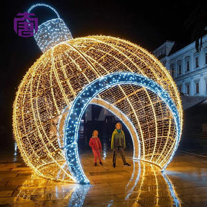 Arche lumineuse de Noël personnalisable, étanche IP65, pour extérieur, pour célébrations de fêtes en intérieur - Product Image 4
