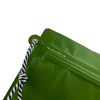 Pochette à fermeture éclair durable scellée à chaud à 8 côtés imprimée par gravure, emballage personnalisable de qualité alimentaire pour le café et les collations