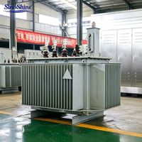 Transformateur immergé dans l'huile SinoShine Power Grid Project S20 à haute efficacité, 10 kV, entièrement en cuivre