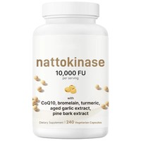 Capsules de Nattokinase pour le Soutien, Complément Alimentaire et Herbal pour la Santé, Dropshipping