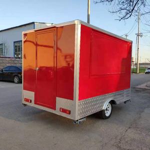 Camion de nourriture mobile BBQ Taco entièrement équipé à vendre avec machine à café pour traiteur de crème glacée Popcorn Pizza Hotdogs Cart - Product Image 3