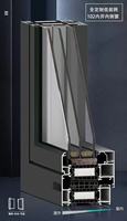Fenêtre à persiennes en aluminium, double couche, insonorisée, étanche, sur mesure