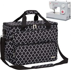 Échantillon gratuit : Sac fourre-tout multifonctionnel avec plusieurs poches de rangement pour la plupart des machines à coudre courantes - Product Image 1