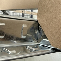 Estantería Metálica Resistente de 4 Niveles, Ajustable, sin Pernos, para Organización de Despensa o Sótano