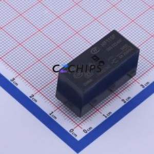 HF115F/005-2ZS4AF Power Relay DIP,12.7x29mm Relay 5V 2 Changeover: 2C (DPDT-Changeover)::: 8 8A-250VAC - Product Image 1