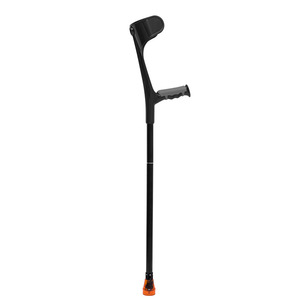 Folding Telescopic Elbow Crutches For Rehabilitation Support With Anti Slip Tip And <b>Adjustable</b> Height For Adults And Young - Product Image 1