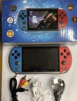 X7 plus vente en gros nouvelle console de jeu vidéo rétro portable X7 intégrée 8 Go 4.3 ''64Bit lecteur de jeu portable