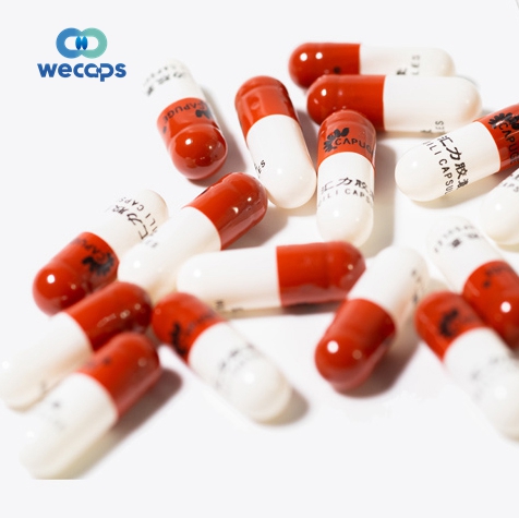 Wecaps Pharmaceutical Empty Pill Capsules Support Printing Empty Capsules Gelatin Empty Capsules For Drugs