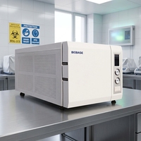 Autoclave de table de classe B BIOBASE avec système d'extraction sous vide haute efficacité pour laboratoire