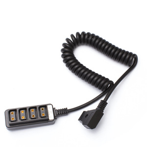 Cavo di alimentazione della porta Anton V B tipo 1-in-4 accessori per fotocamera D-Tap cavo di conversione della batteria con cavo della porta 1-in-4 a molla - Product Image 1