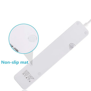 Nhà Máy Bán buôn <span class=keywords><strong>4</strong></span> cổng USB 3 Outlet chúng tôi tiêu chuẩn USB Power Strip 2m dây mở rộng - Product Image 3