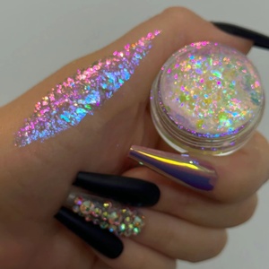 Sombra de Ojos en Polvo con Pigmento Camaleón, Maquillaje Vegano de Larga Duración a Prueba de Agua con Brillo - Product Image 2