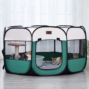 Camera di consegna del gatto tenda per animali domestici estiva staccabile letto per cani all'aperto nido pieghevole gabbia per cani per gatti cani