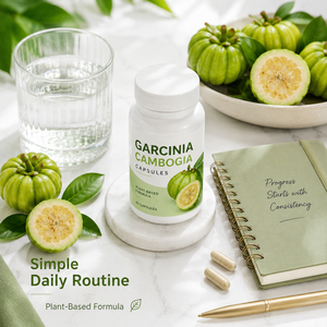 Nouvelles capsules d'extrait de Garcinia Cambogia Max, brûleur de graisse thermogénique, accélérateur pour la gestion du poids chez l'adulte - Biologique, sans gluten - Product Image 2