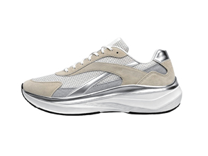 Zapatillas Deportivas Metálicas Plateadas Personalizadas para Hombre, Estilo Retro, Transpirables, Casuales, OEM ODM - Product Image 2