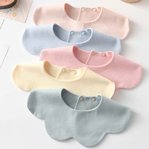 ผ้าพันคอลูกไม้ผ้าฝ้าย100% กันน้ำระดับ360ระดับผ้าพันคอผ้าช่วยเรอสำหรับเด็กแรกเกิดพร้อมกระดุมสแน็ป - Product Image 1