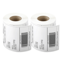 Échantillon Gratuit Personnalisable : Étiquettes Thermiques 4x6 Transparentes, Autocollants Adhésifs pour Expédition
