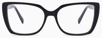 Nouvelle Tendance Luxe 2026 – Montures Optiques Prêtes à l'emploi, Grandes Montures Œil de Chat en Acétate, Lunettes de Myopie avec Verres Transparents pour Femmes