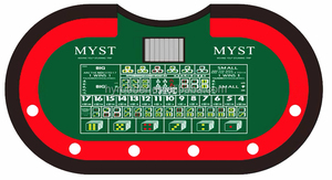 BSCI certifié usine Offre Spéciale caoutchouc divertissement jeu tapis de <span class=keywords><strong>bureau</strong></span> <span class=keywords><strong>roulette</strong></span> roue poker tapis de table - Product Image 6