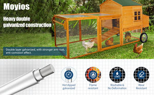 Grillage métallique 1/2 pouce 24 pouces x 50 pieds, calibre 19, galvanisé à chaud après soudage, rouleau de grillage pour poulailler - Product Image 2