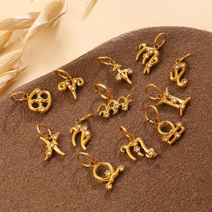 Colgante de Constelación Temática de Acero Inoxidable con Engaste de Garra, Accesorios de Joyería DIY, Regalo Unisex - Product Image 1