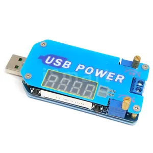 15w可调DC-DC CC CV USB 5V至3.3V 9V 12V 24V 30v升压/降压电源升压转换器模块，带外壳外壳