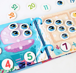 Libro Sensorial de Papel para Niños, Juegos Cognitivos, Juguete Educativo para <span class=keywords><strong>el</strong></span> Desarrollo Temprano de Bebés de 3+ Años, Libro de Pegatinas - Product Image 2