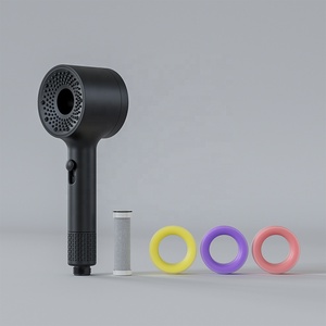 Pomme de douche portative d'aromathérapie pour eau dure <span class=keywords><strong>avec</strong></span> filtre à vitamine C et filtre ACF, élimination du chlore, purification de l'eau - Product Image 4