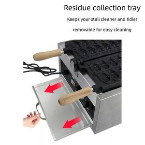 เครื่องทำวาฟ<span class=keywords><strong>เฟิ</strong></span><span class=keywords><strong>ล</strong></span>รูปป<span class=keywords><strong>ล</strong></span>าเคลือบสารกันติดแบบสองด้าน ทำจากสแตนเ<span class=keywords><strong>ล</strong></span>ส เหมาะสำหรับโรงแรมแ<span class=keywords><strong>ล</strong></span>ะร้านอาหารกลางแจ้ง - Product Image 3