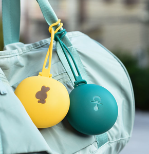 YDS เคสซิลิโคนอมจุกนมปลอม,เคสสวมกระชับคลิปที่ใส่จุกหลอกสำหรับถุงผ้าอ้อม - Product Image 1