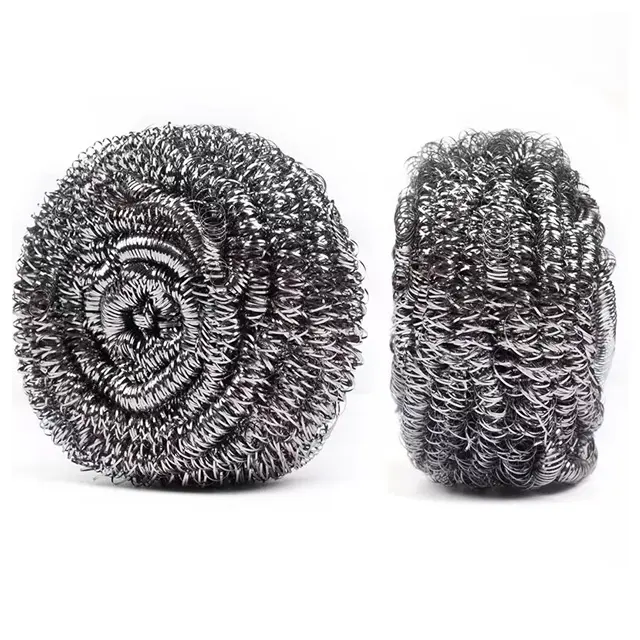 Stainless Steel Scourer Wool Scrubber Pad Used for Dishes Pots Pans and Ovens Easy scouring for Tough Kitchen Cleaning