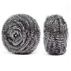 Stainless Steel Scourer Wool Scrubber Pad Used For Dishes Pots Pans And Ovens Easy Scouring For Tough Kitchen Cleaning