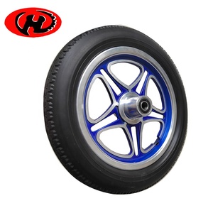 12 "Sulky chariot poney chariot Design de mode jante en aluminium roues de chariot de chariot en caoutchouc gonflable - Product Image 4