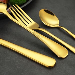 Promotion 24-Piece Gold Cutlery Set Stainless Steel for Special Occasions-for Giveaways - Product Image 4