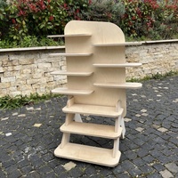 Support de magasin pliable bricolage personnalisé étal de marché en bois présentoir à utiliser pour le stockage à la maison ou foire d'artisanat présentoir à outils