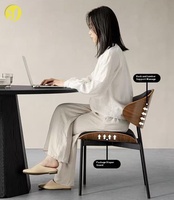Chaises de luxe pour salle à manger, chaises en métal pour salle à manger, table à manger avec chaises classiques