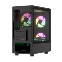 Boîtier PC Micro ATX Horizontal SPCC de Style Gaming, Vente en Gros Usine, Châssis d'Ordinateur de Bureau de Petite Taille
