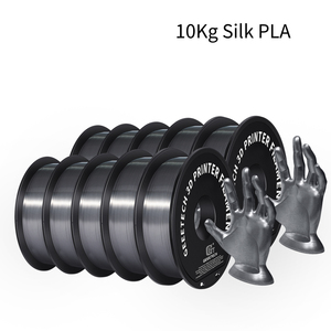 Filament 3D <span class=keywords><strong>GEEETECH</strong></span> 10 kg en une boîte, PETG mat, PLA soyeux, <span class=keywords><strong>TPU</strong></span>, ABS+, PLA 3D, bobine de 1,75 mm, fil pour imprimante 3D, matériau sûr et sûr pour l'environnement - Product Image 1