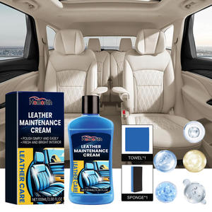 Homonth crème d'<span class=keywords><strong>entretien</strong></span> siège de voiture canapé <span class=keywords><strong>cuir</strong></span> nettoyage taches remis à neuf nettoyant à polir - Product Image 1