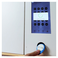 Armoire de rangement intelligente pour clés d'extérieur, reconnaissance d'empreintes digitales/de visage, écran tactile 7 pouces, construction en acier massif, 20 clés - Intelligente