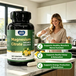 Complément de citrate de magnésium biologique végétalien à marque privée OEM/ODM <span class=keywords><strong>pour</strong></span> le sommeil et la santé digestive des adultes - Product Image 3