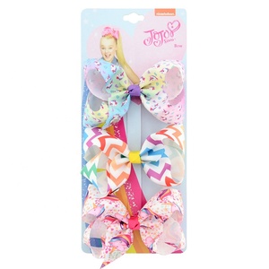 E-Magic Venta al por Mayor, Pasador de Pelo Grande <span class=keywords><strong>JOJO</strong></span> Siwa, Lazo para el Cabello con Cinta para Niñas, con Clip Fuerte, Pasadores de Pelo Grandes para el Cabello de Niños - Product Image 2