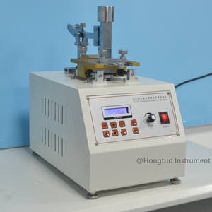 HT-LR IULTCS Leder Reiben Farbe chtheit Tester Leder Farbe Textil Crock meter Prüfmaschine - Product Image 3