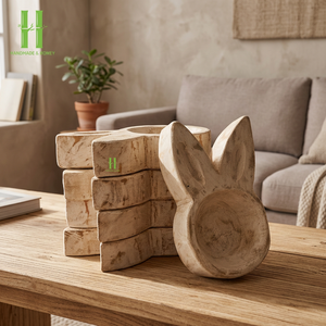 BEST SELLER Bol à pâte en bois, bol à pâte en bois personnalisé OEM, bol à pâte vintage coloré antique, centre de table, décoration de table - Product Image 1